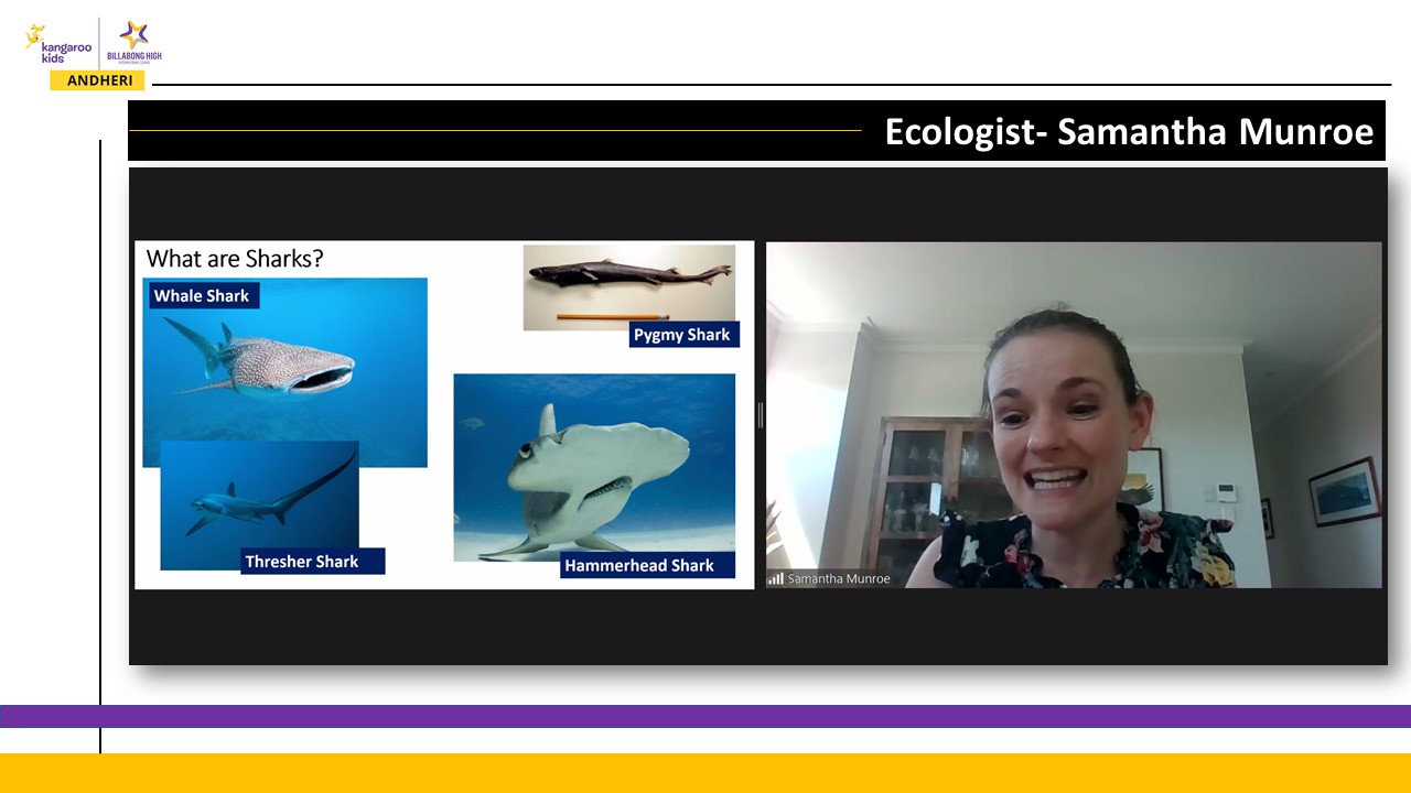 Visit by Samantha Munroe, Australian Ecologist